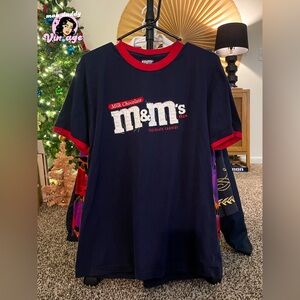 Vintage M&M’s Embroidered Graphic T-Shirt
